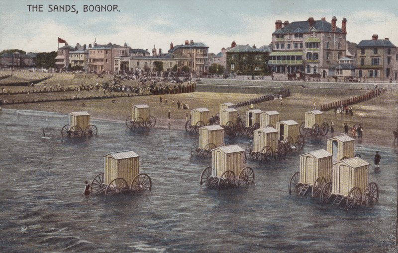Le Sabbie, Bognor (foto colorata) da (after) English photographer