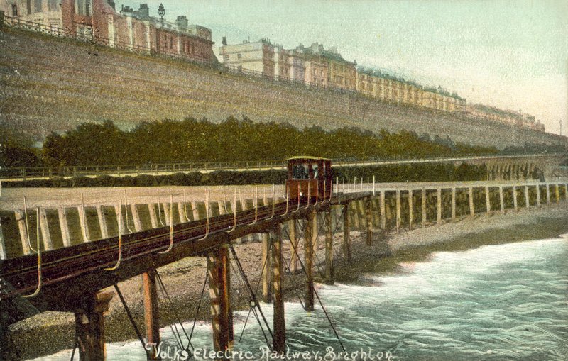 Ferrovia elettrica Volks, Brighton da (after) English photographer
