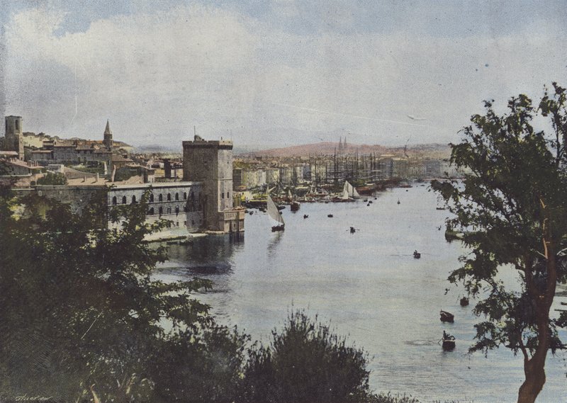 Marsiglia, Vieux Port da (after) French Photographer