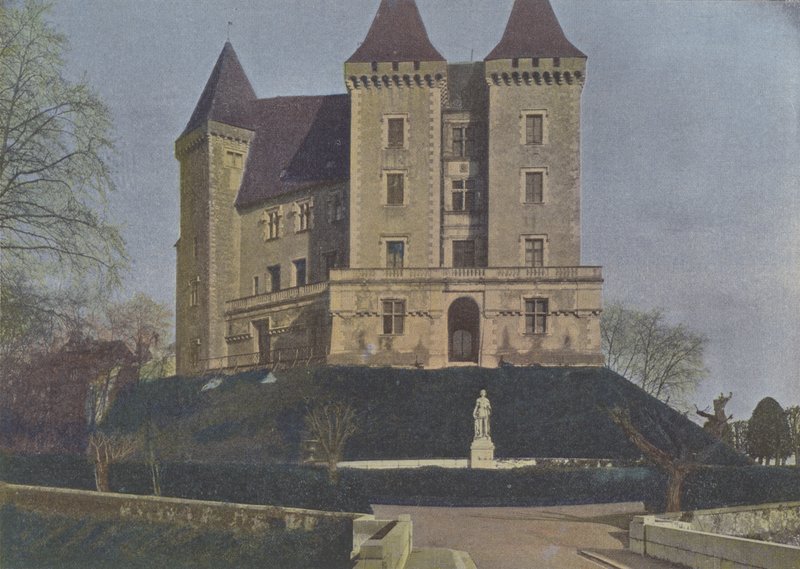 Pau, Il Castello da (after) French Photographer