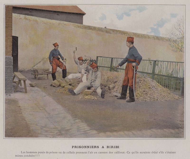 Prigionieri a Biribi da (after) French Photographer