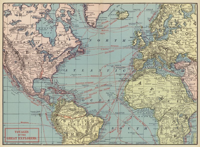 Viaggi dei grandi esploratori da American School