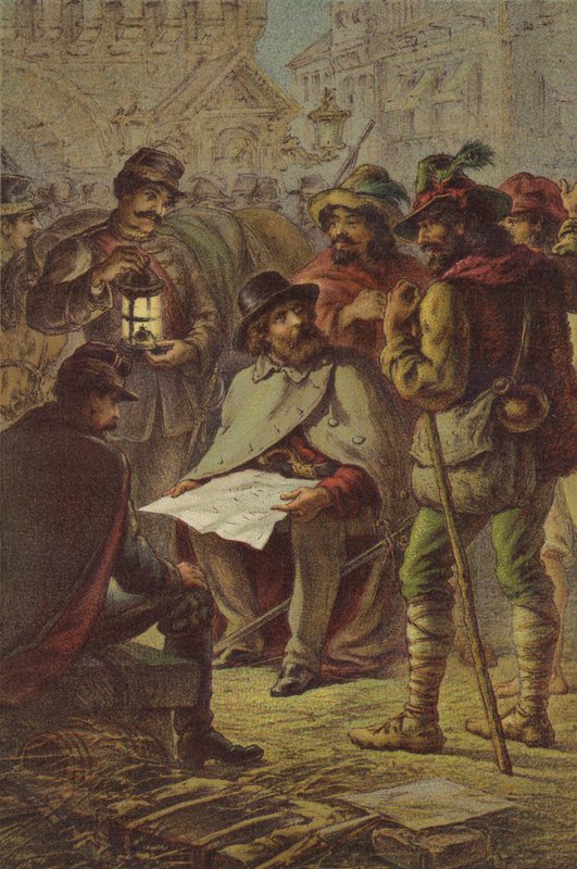 Garibaldi e le guide contadine da English School
