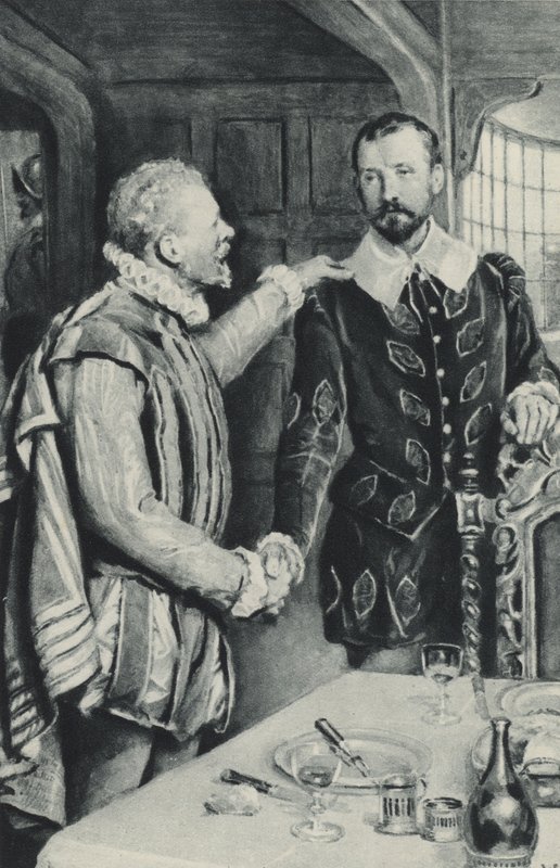 Sir Francis Drake manda il suo amico a morire - l