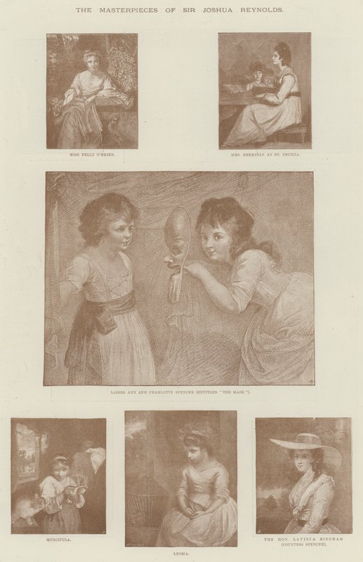 I capolavori di Sir Joshua Reynolds da English School