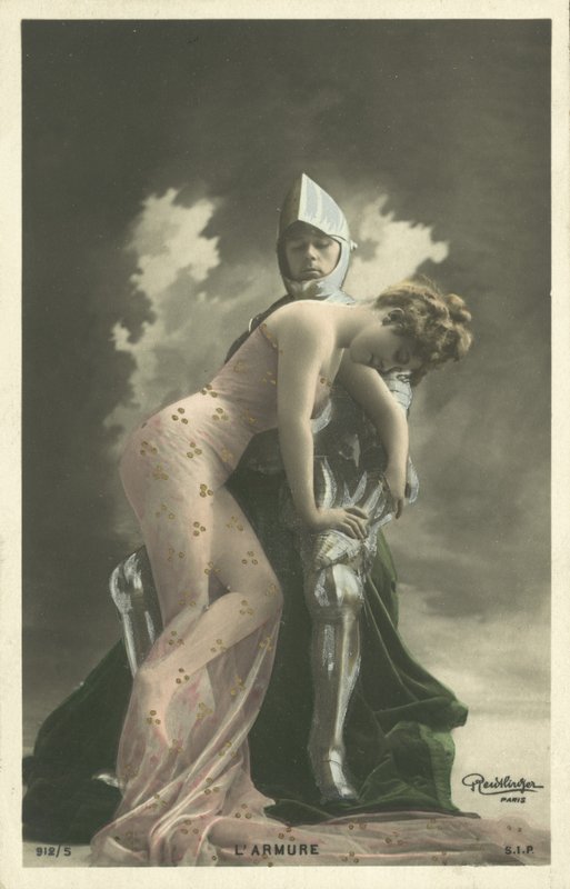 Cavaliere e damigella da French Photographer