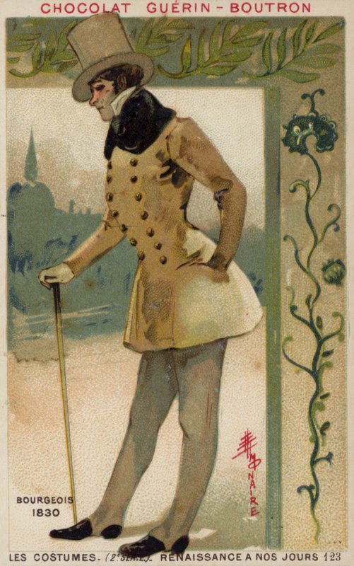 Costume borghese, 1830 da French School