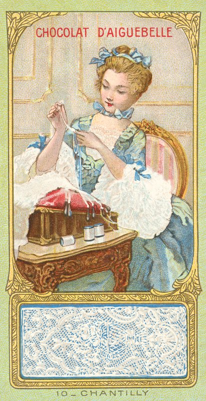 Merletto di Chantilly da French School