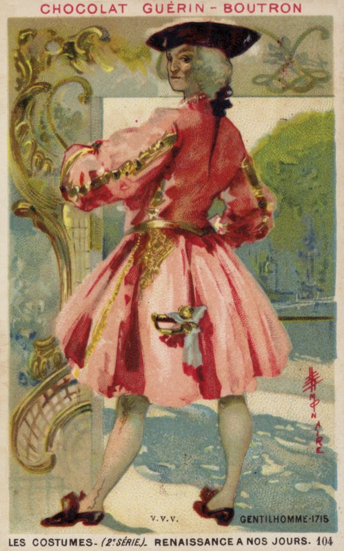 Gentiluomo, 1715 da French School