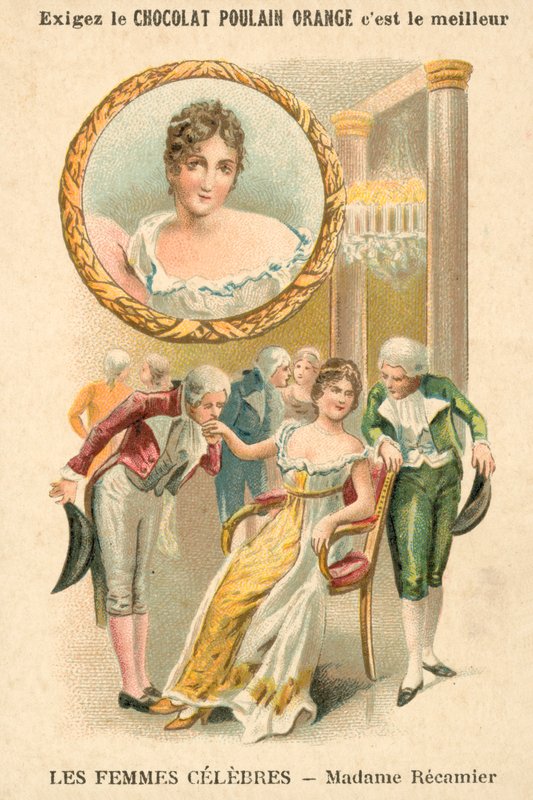 Juliette Récamier, leader della società francese da French School