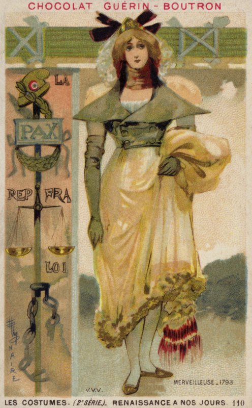 Merveilleuse, 1793 da French School
