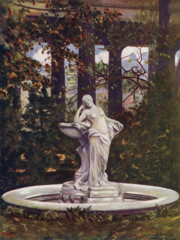 Una bella fontana a Berlino da A. Langfier