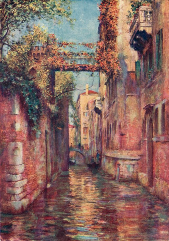Palazzo Albrizzi e giardino da A. Trevor Haddon