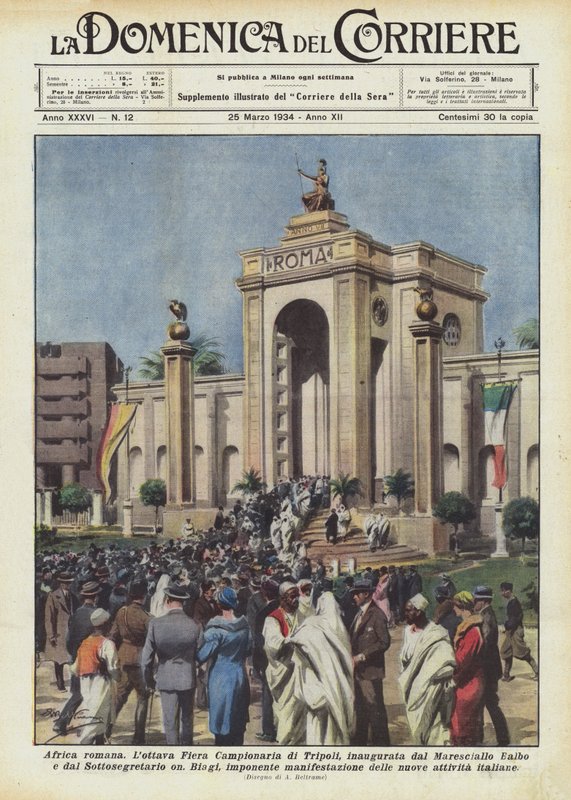 Africa romana da Achille Beltrame