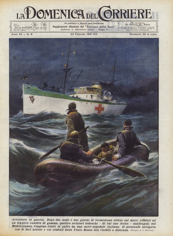 Avventure di guerra da Achille Beltrame