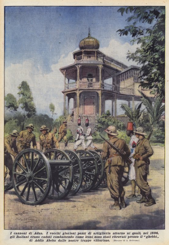 I cannoni di Adua da Achille Beltrame