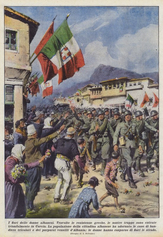 I fiori delle donne albanesi da Achille Beltrame