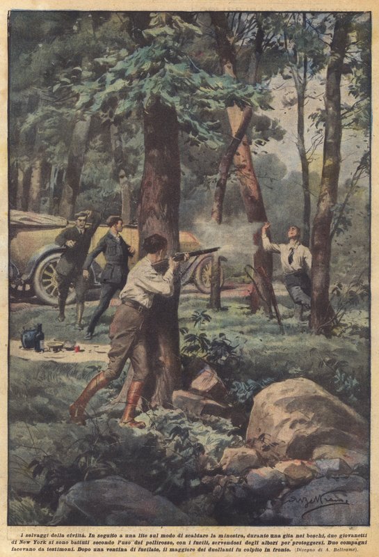 I selvaggi della civiltà da Achille Beltrame