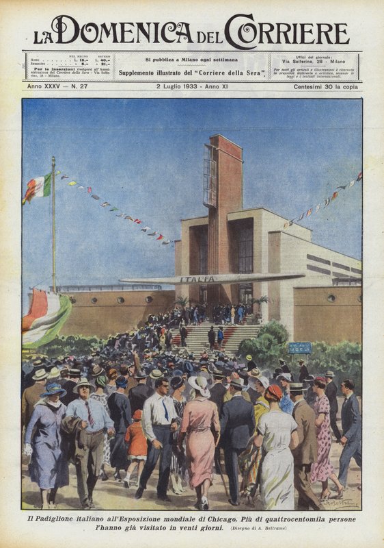 Il padiglione italiano all