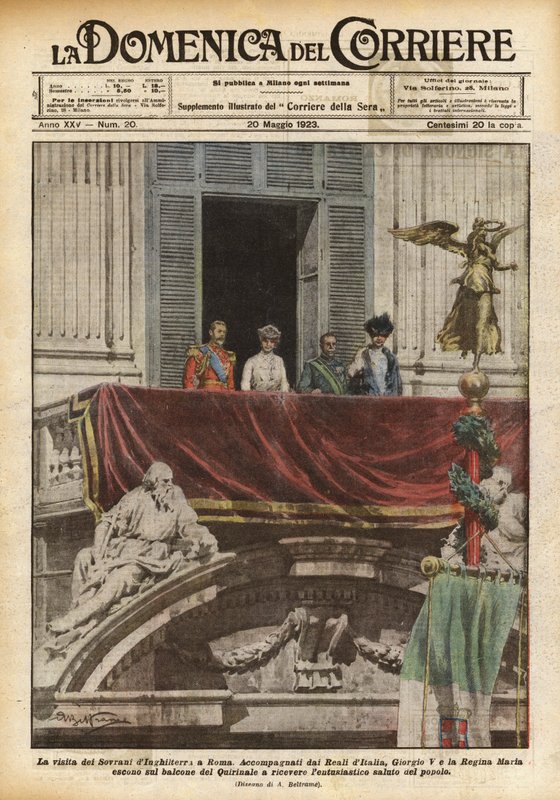 La visita dei Sovrani d