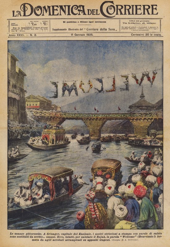 Le usanze pittoresche da Achille Beltrame