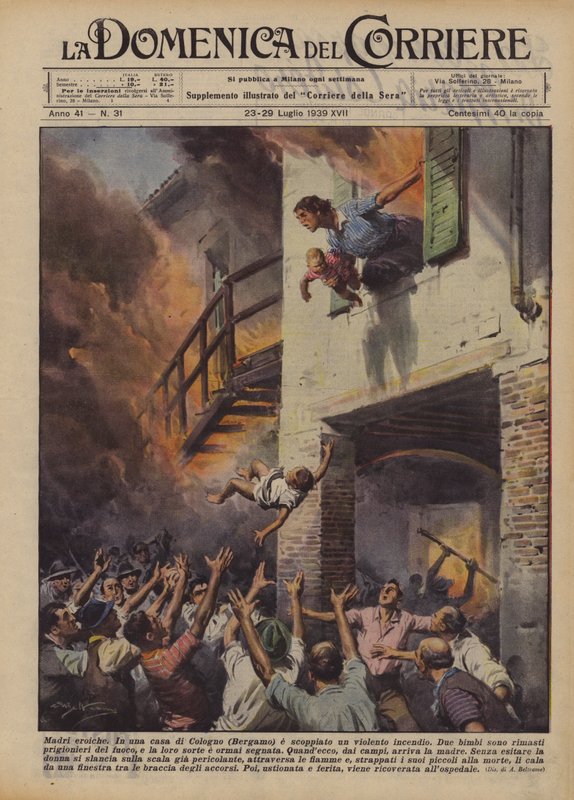 Madri eroiche da Achille Beltrame