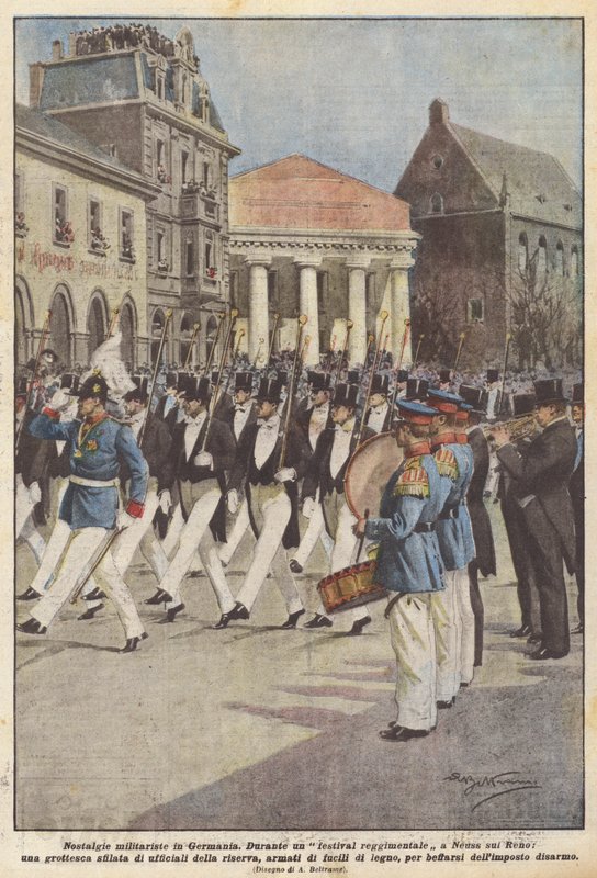 Nostalgie militariste in Germania da Achille Beltrame