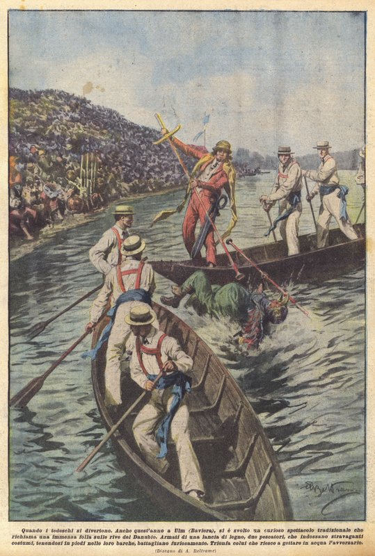 Quando i tedeschi si divertono da Achille Beltrame