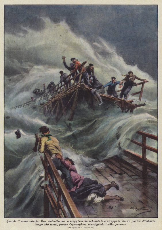 Quando il mare infuria da Achille Beltrame
