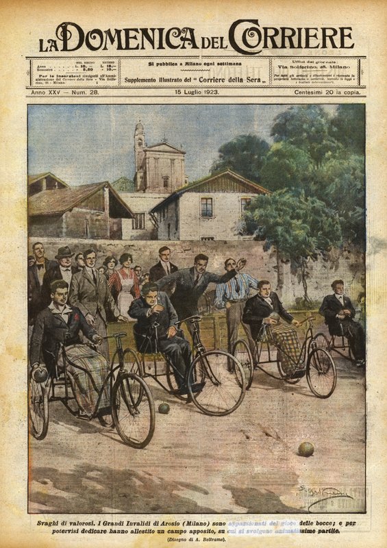 Svaghi di valorosi da Achille Beltrame