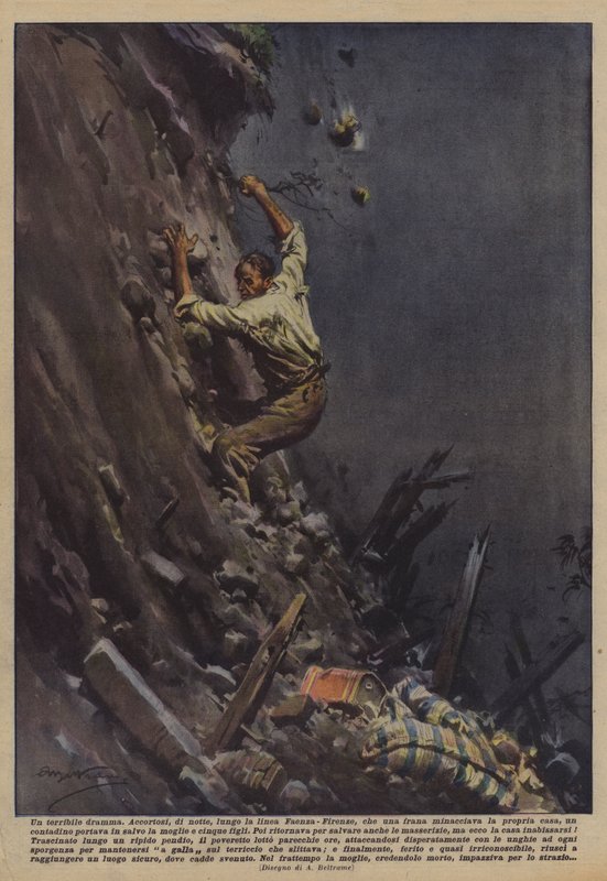 Un terribile dramma da Achille Beltrame
