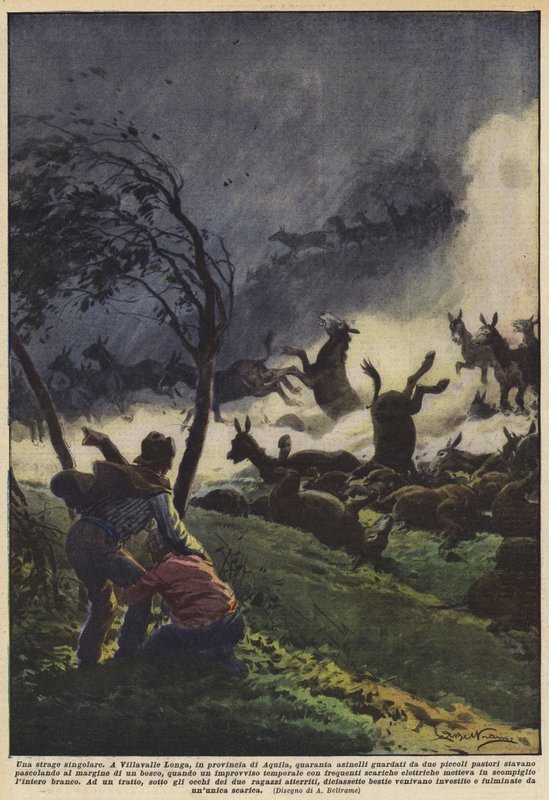 Una strage singolare da Achille Beltrame