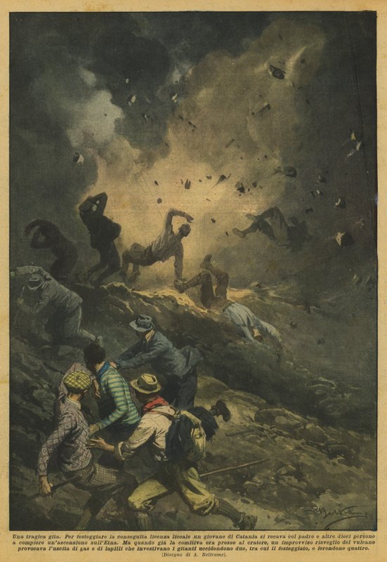 Una tragica gita da Achille Beltrame