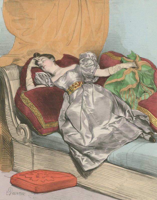 5 ore del mattino da Achille Devéria