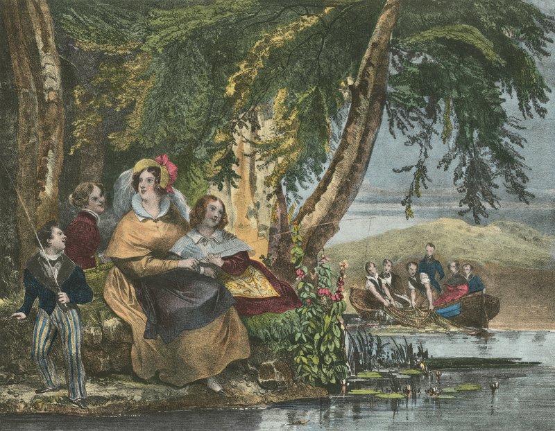 La pesca da Achille Devéria