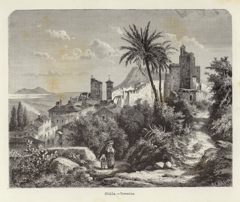 Italia - Terracina da Adolf Closs