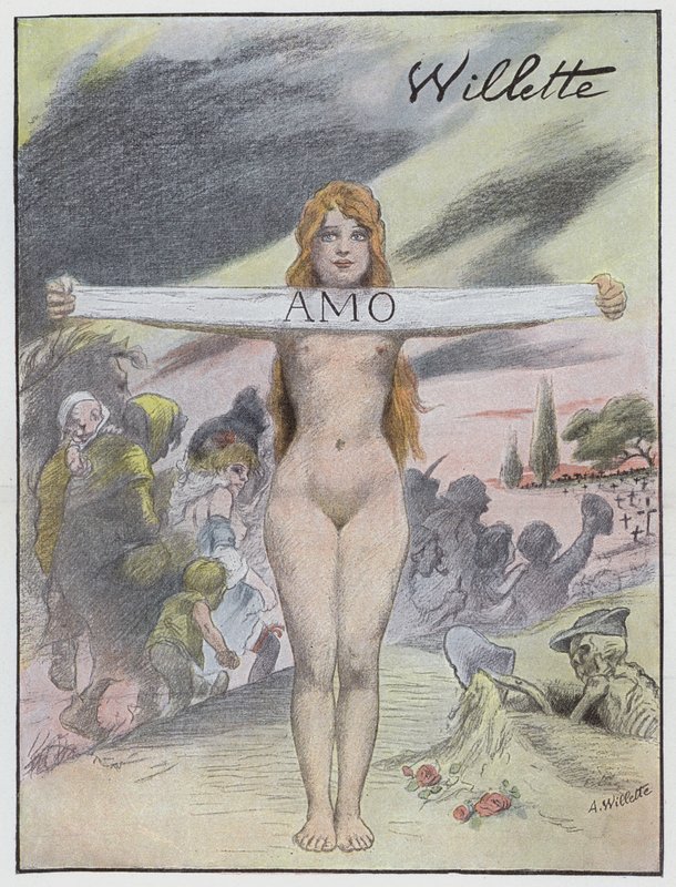 Amore da Adolphe Leon Willette
