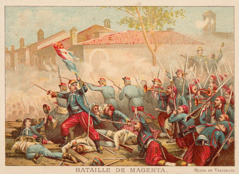 Battaglia di Magenta, Italia, 1859 da Adolphe Yvon