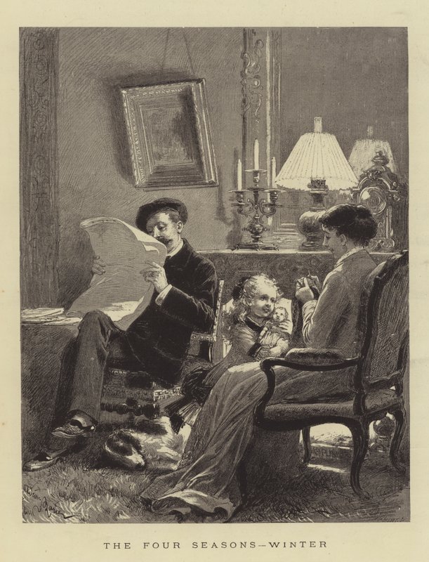 Le quattro stagioni, inverno da Adrien Emmanuel Marie