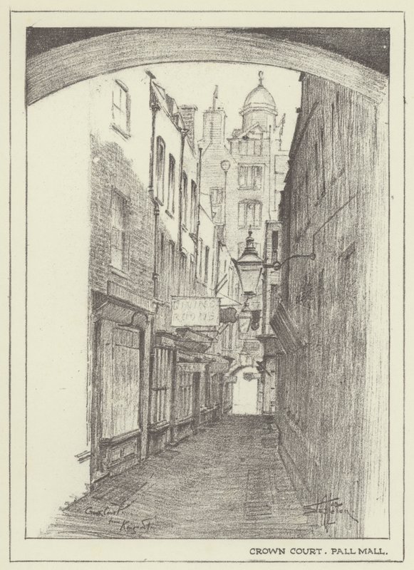 Crown Court, Pall Mall da Alan Stapleton