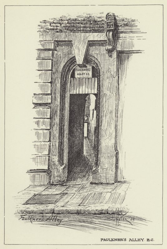 Faulkners Alley, EC da Alan Stapleton