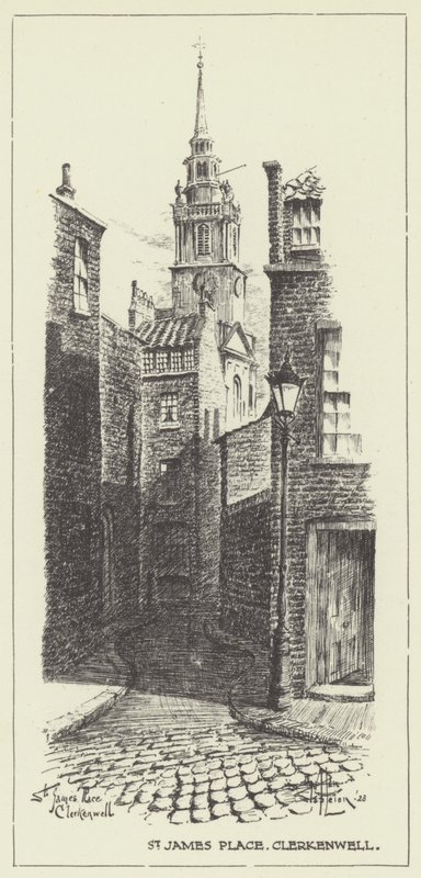 St James Place, Clerkenwell da Alan Stapleton