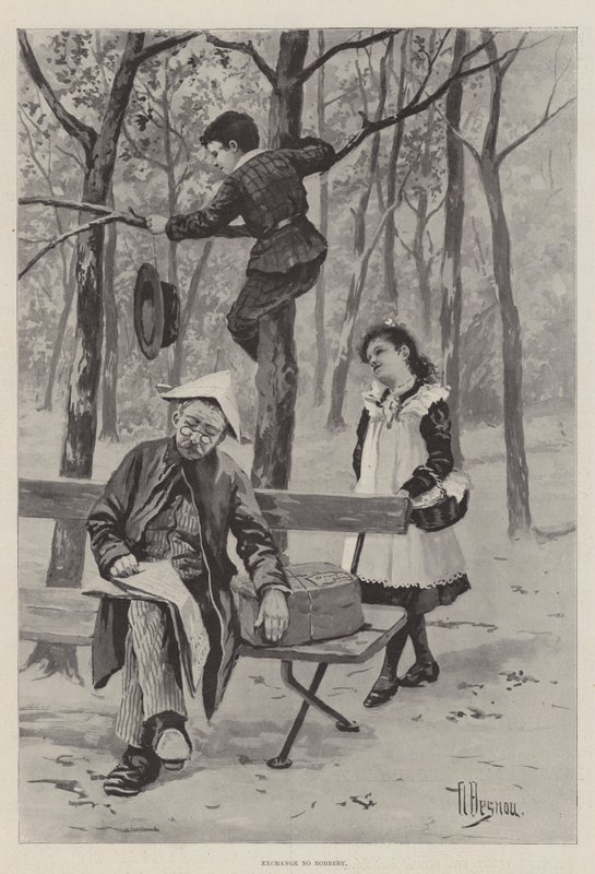 Scambio senza furto da Albert Besnou