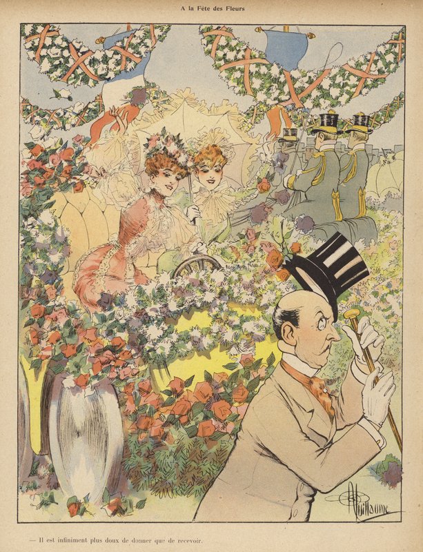 Alla Festa dei Fiori da Albert Guillaume