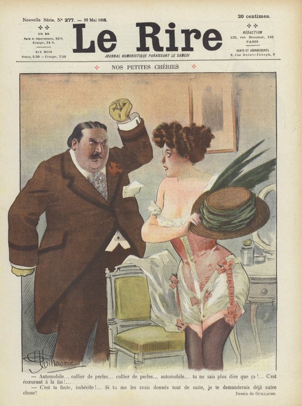 Illustrazione per Le Rire da Albert Guillaume