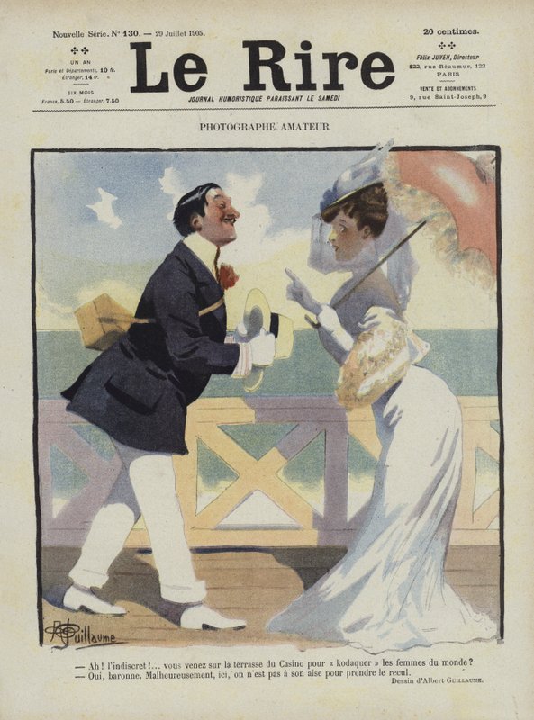 Illustrazione per Le Rire da Albert Guillaume