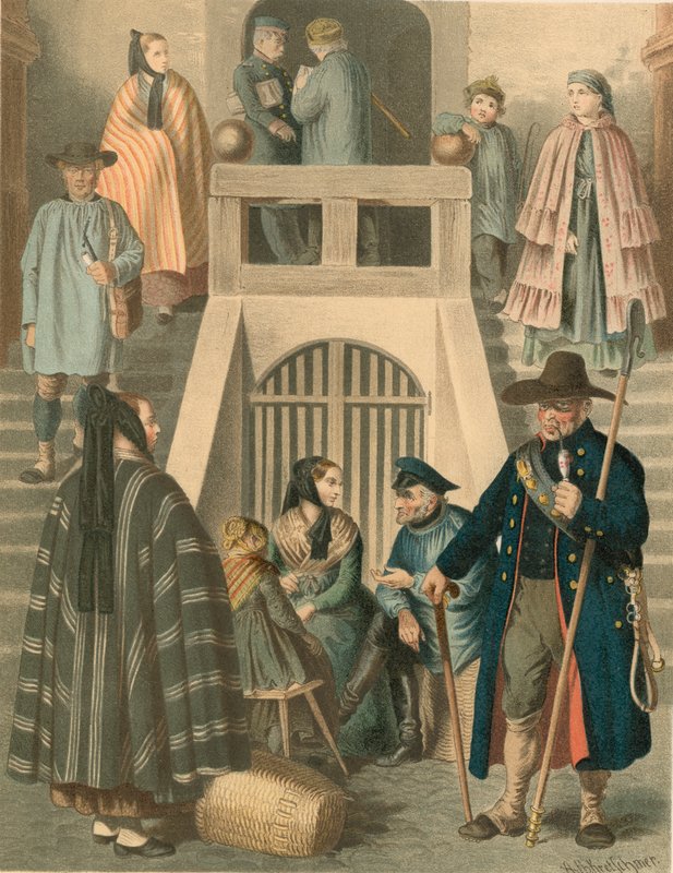 Costume tedesco, Harz da Albert Kretschmer