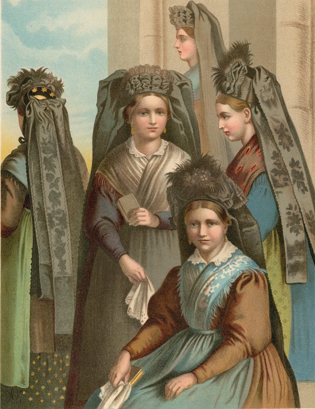 Costume tedesco, Turingia da Albert Kretschmer