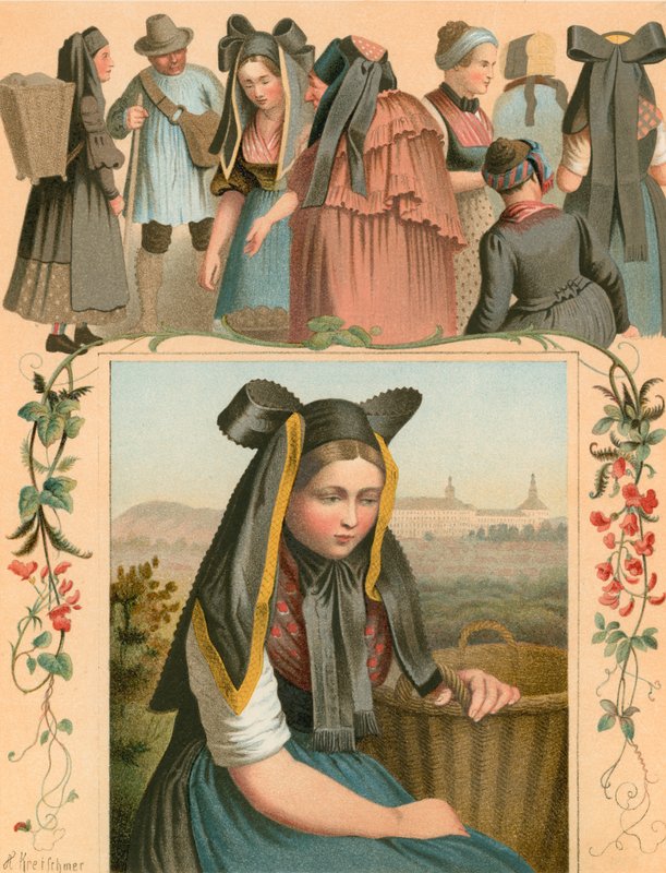 Costume tedesco, Turingia da Albert Kretschmer