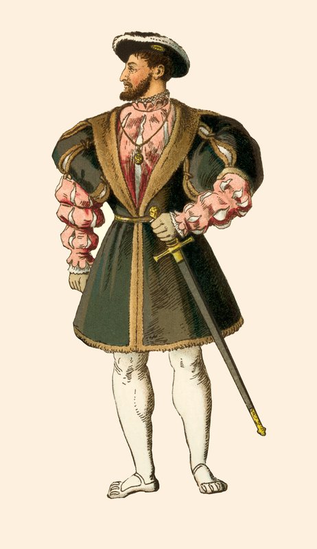 Re Francesco I di Francia, 1547 da Albert Kretschmer